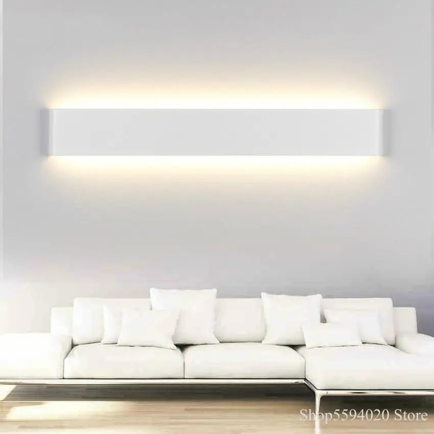 Светодиодный настенный светильник лестница отель простое пианино алюминий