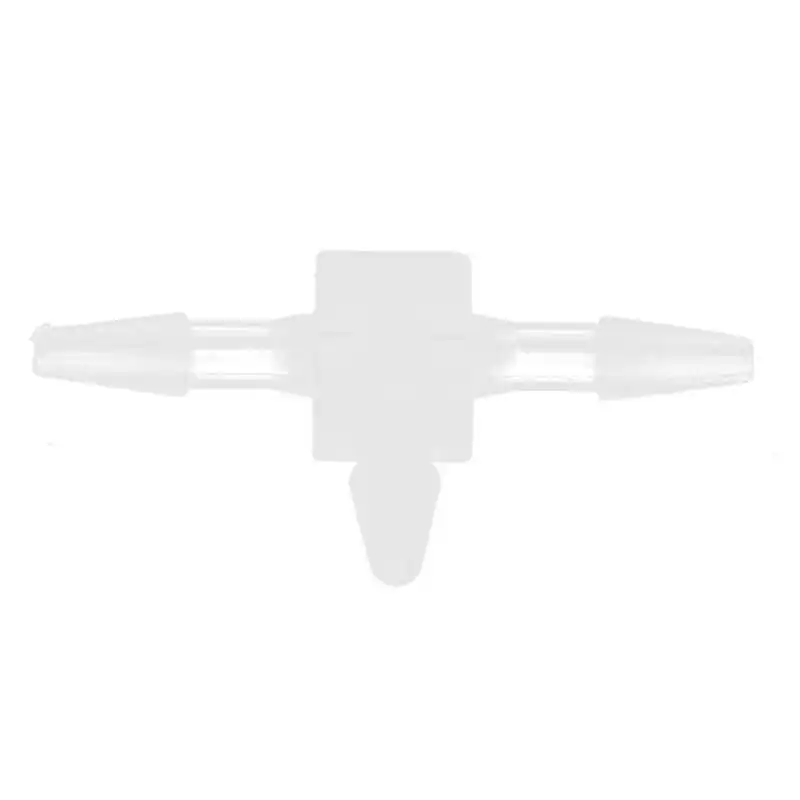 Штуцер для шланга 3-сторонний пластиковый штуцер Т-образной формы 1/2 химической