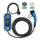 EVэлектромобиль-портативное зарядное устройство для электромобилей  Тип 2 на 2 контакта  5 метров  Режим 2  (Великобритания-3 контакта5 метров)