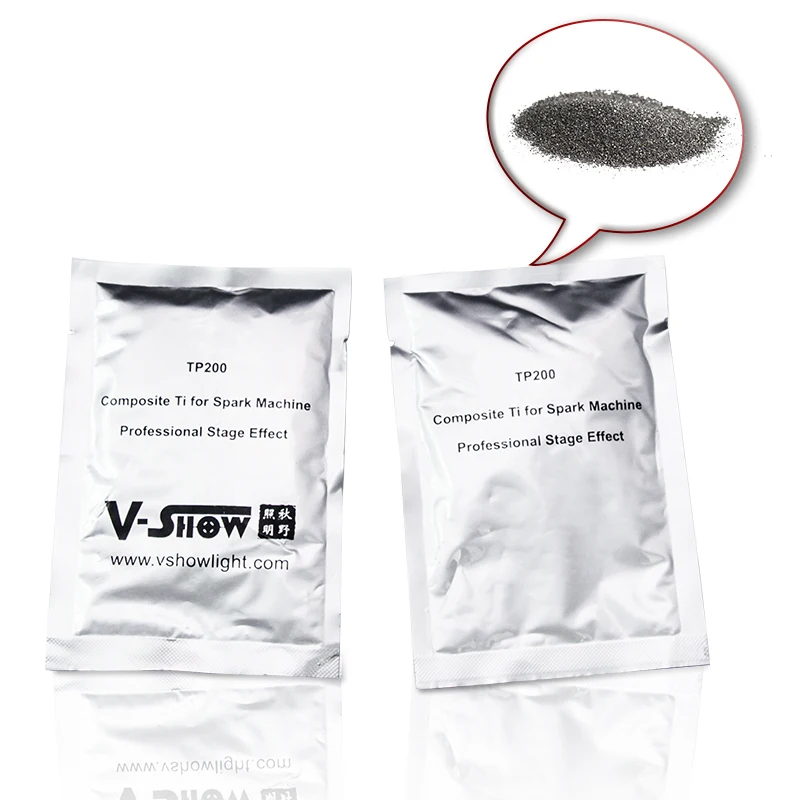 18 пакетов титановый порошок материал 200 г/пакет для холодной искры машина