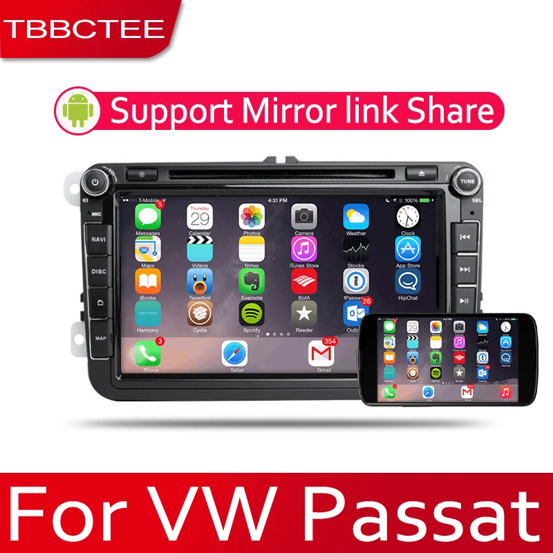 TBBCTEE автомобильная система Android 1080P ips lcd экран для Volkswagen VW Passat Variant 2005 ~ 2010