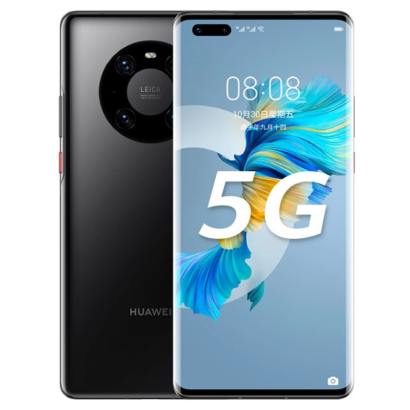 original huawei mate 40 pro 5g mobile phone 6 76 90hz oled 8gb128gb kirin 9000 octa core emui 11 fast charging 66w smartphone free global shipping