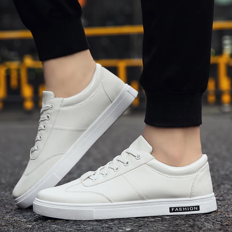 

Hot Sale Men Casual Shoes High Quality Spring Casual Oxford Shoes Men Breathable Fashion Black Red Casual Men Shoes White %