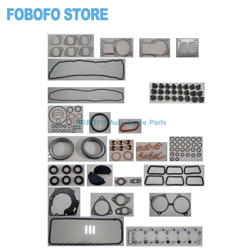 

6HL1 6HL1T Engine Full overhaul gasket set kit For FORWARD TRUCK 6HL1-TC Diesel Engine Repair Parts