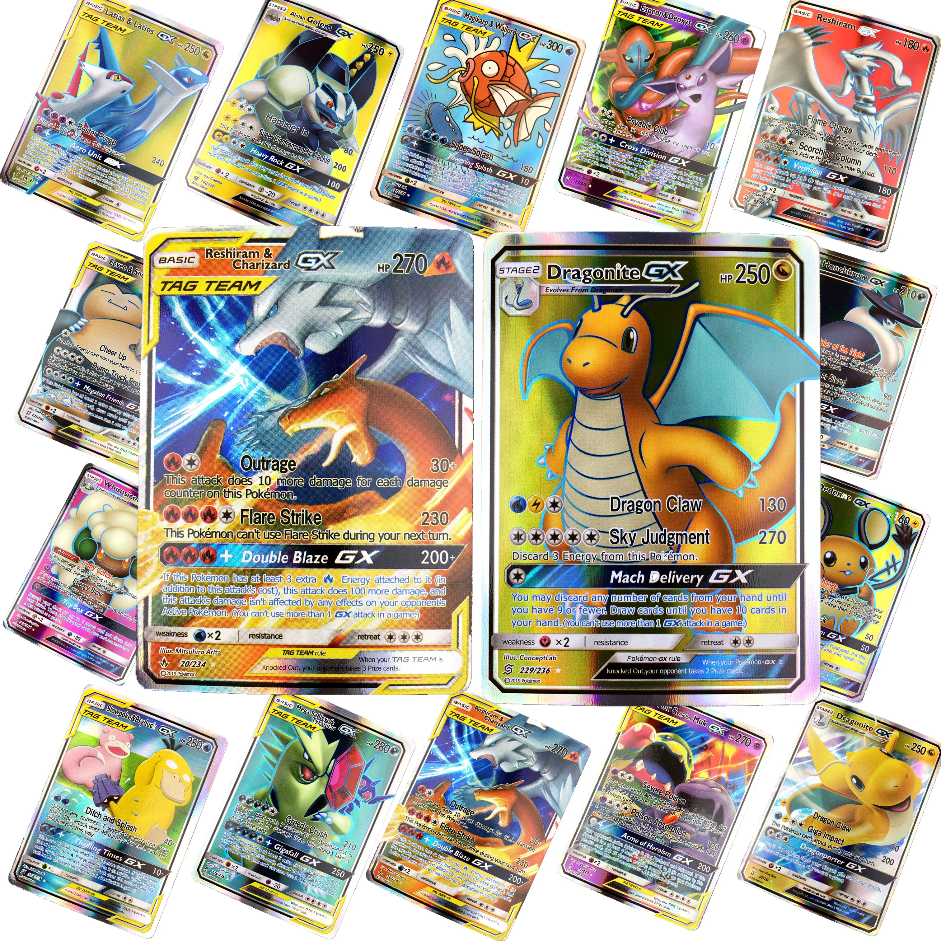 Лучшие продажи сияющие карты Pokemones игры битва карт 25 50 100 шт торговые карты игры Детские игрушки