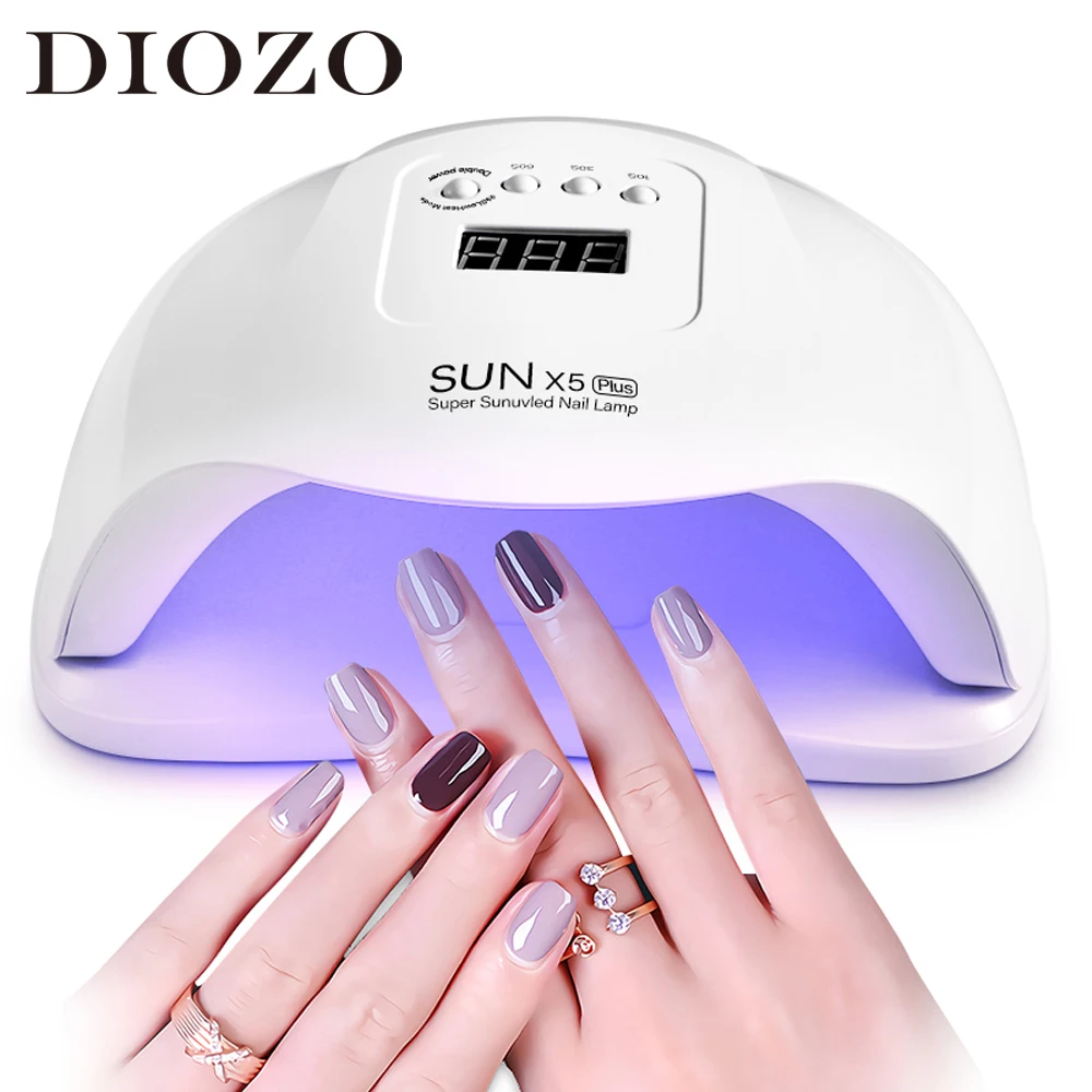 DIOZO 80 Вт лампа для ногтей УФ Светодиоды Ногти Сушилка лампы SUNX5 плюс сушки