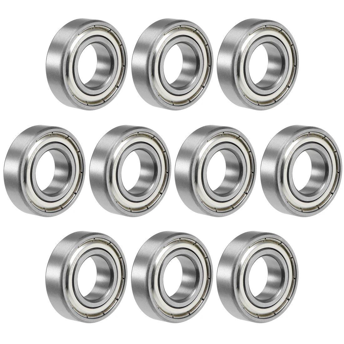 

uxcell 6003ZZ Deep Groove Ball Bearing 17x35x10mm Double Shielded Chrome Bearings 10pcs