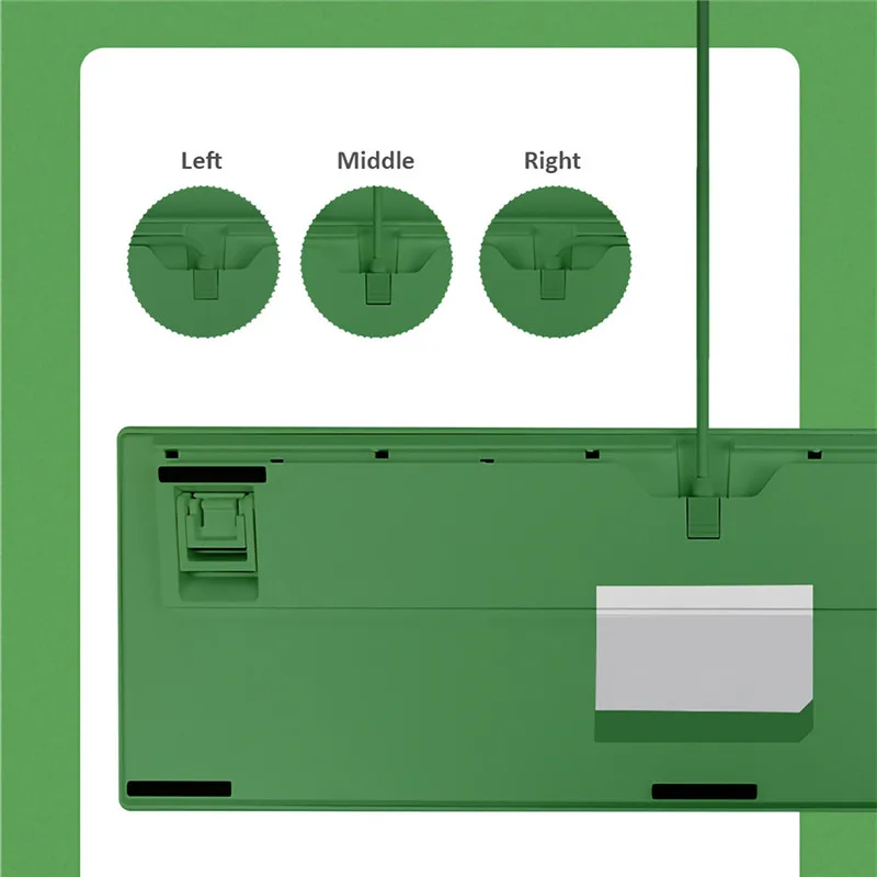 AKKO3108DS Matcha Red Bean Mechanical Gaming Keyboard 98 Keys Gateron Switch PBT Keycap Cherry Profile Keyboards For PC Computer