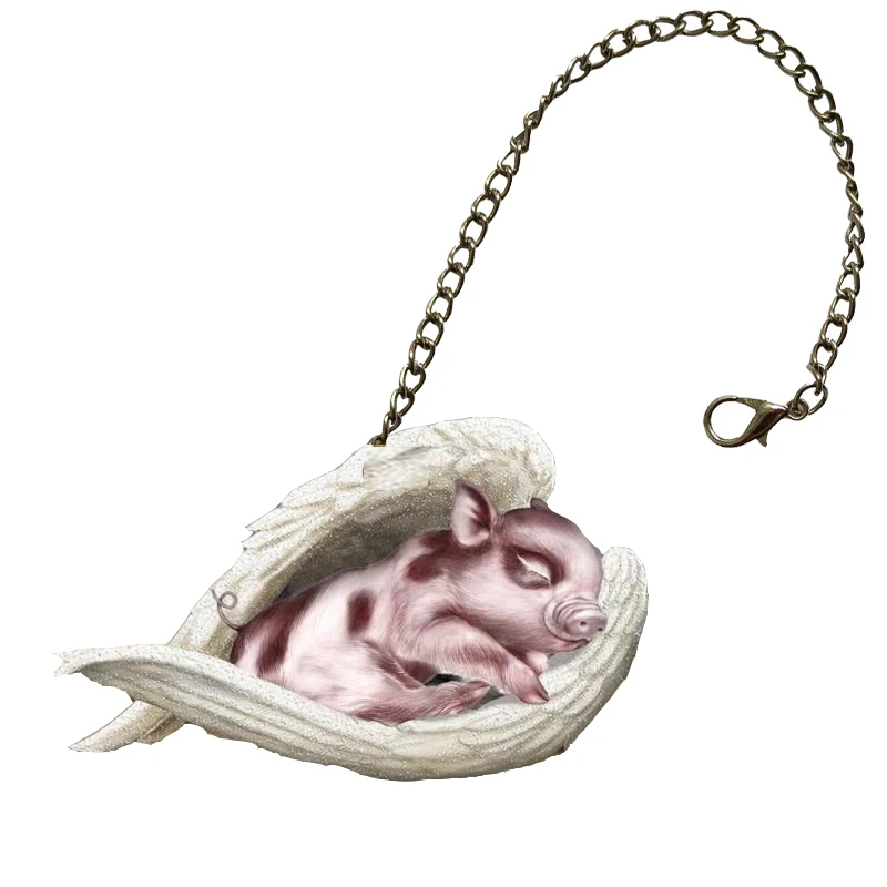 

Hanging Ornament Car Interior Pendant Colorful Animal Craft Decoration Indoor Cat Miniatures Decor Home Decoration Crafts