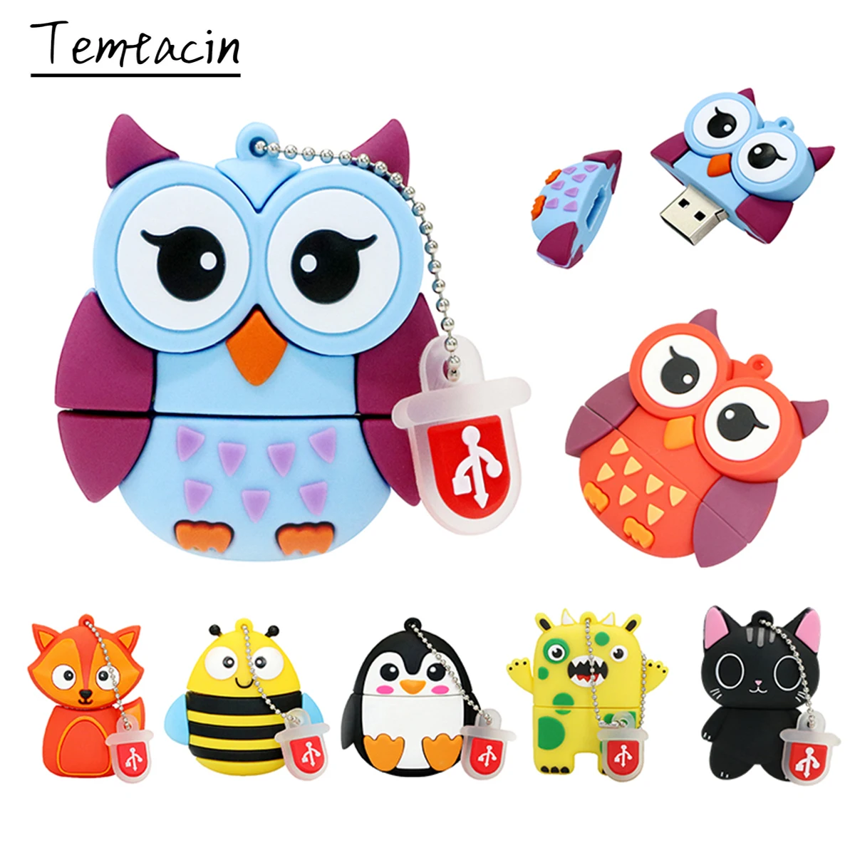 U диск кошка забавные запоминающий USB устройства флэш накопитель накопители 128 32