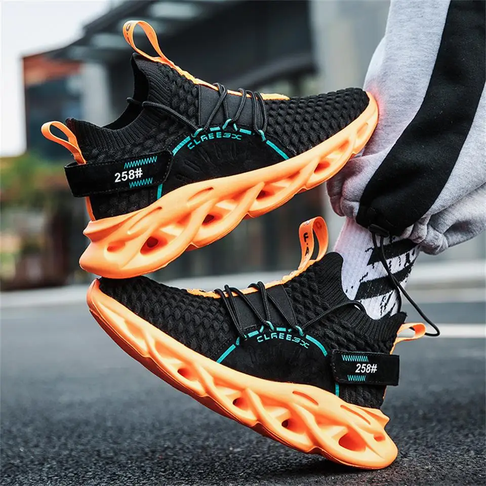 

Мужская спортивная обувь, сезон осень 2020, удобная повседневная обувь, Молодежные дышащие кроссовки больших размеров, Мужская обувь для весн...