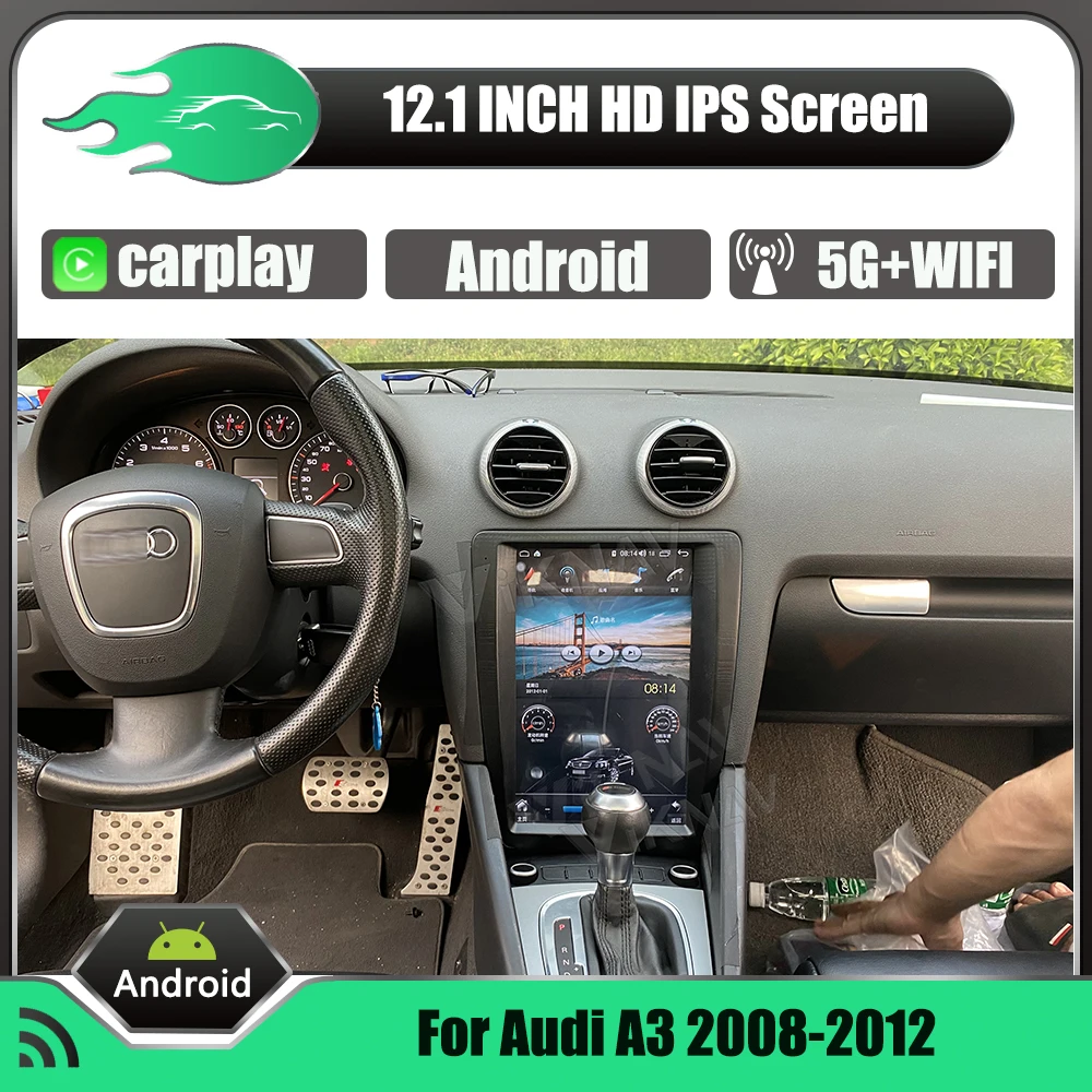 

Мультимедийный DVD-плеер для Audi A3 12,1-128, 2008 дюйма, Android 2012G, радио, сенсорный экран, GPS-навигация, автомобильный стерео приемник