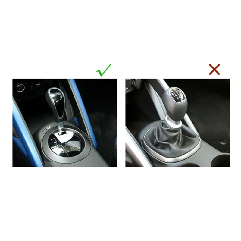 Центральная консоль из углеродного волокна 2 шт. ручка переключения передач