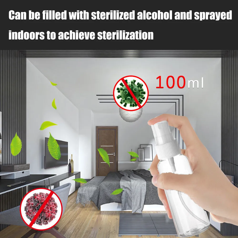 100 мл бутылка для жидкости домашнего путешествия 84 бутылки распыления