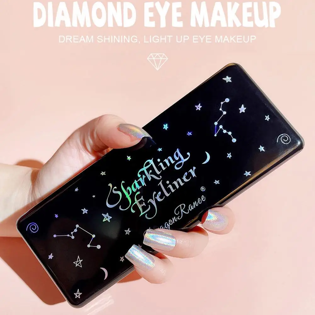 Блестящие матовые жидкие тени для век 10 шт./компл. водостойкие мерцающие стойкие