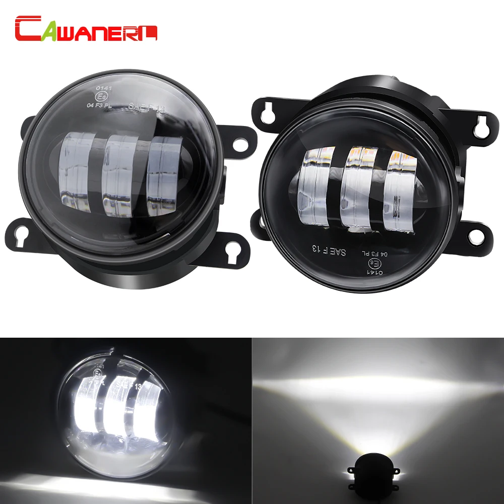 

2 x LED Fog Light 30W 6000LM Car Front DRL Fog Lamp For Mitsubishi Pajero Outlander Triton L200 Galant Colt Eclipse RVR Endeavor