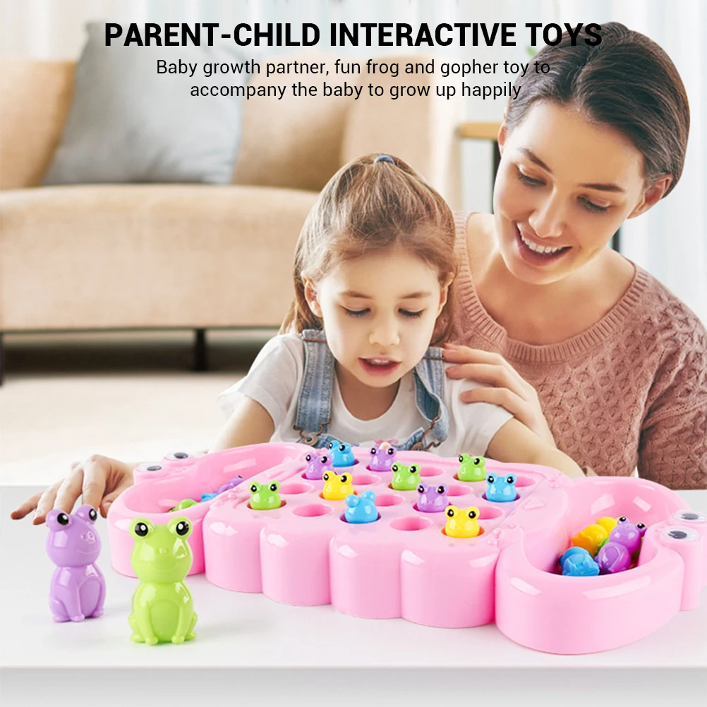 Горячая Распродажа детская ловля лягушка жадные бобы Раннее Обучение забавная