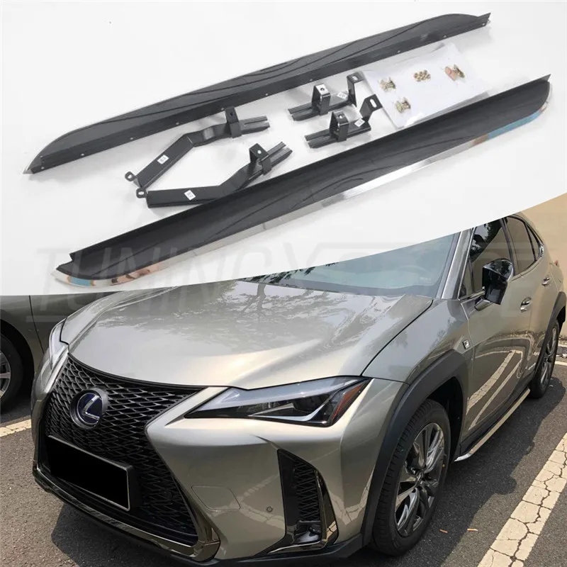 Алюминиевые ходовые панели подходят для Lexus UX200 UX250H UX боковая ступень Nerf педаль бар