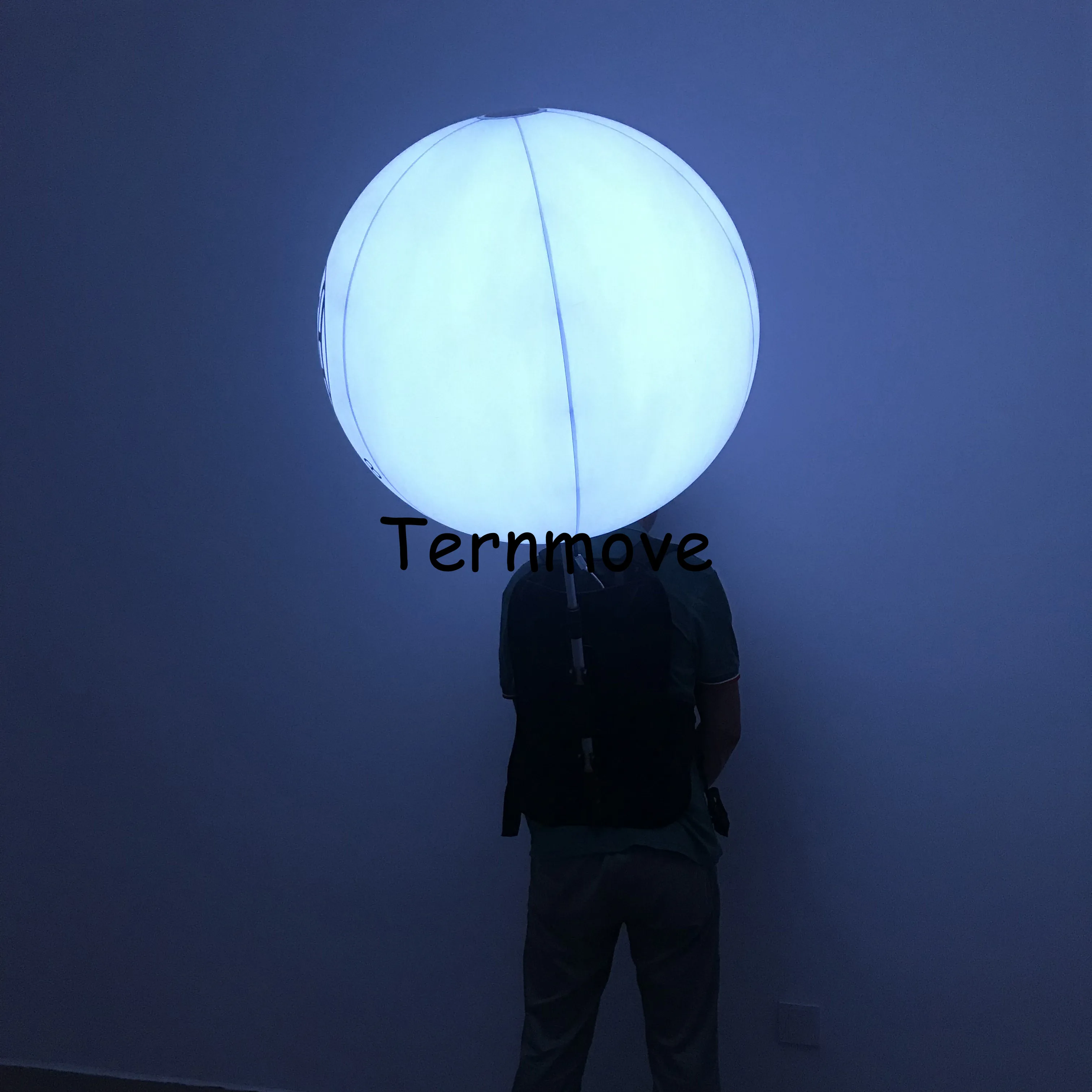 Светодиодный надувной рюкзак из ПВХ с воздушными шарами воздушный шар для