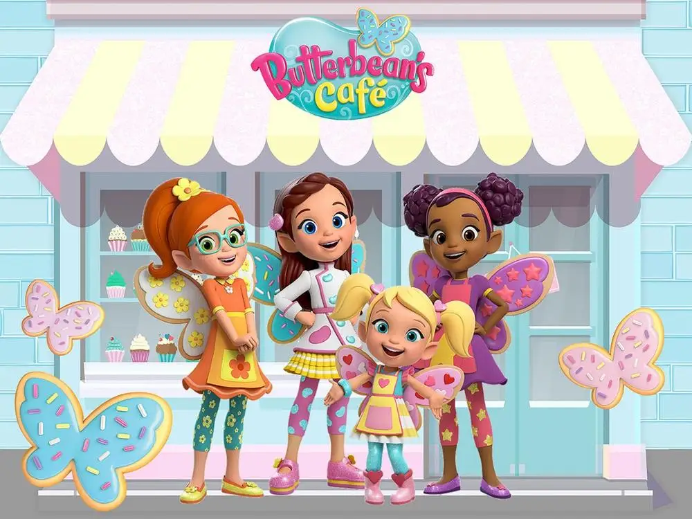 

Butterbean Cafe birthday party baby child photo background photography backdrops quality vinyl