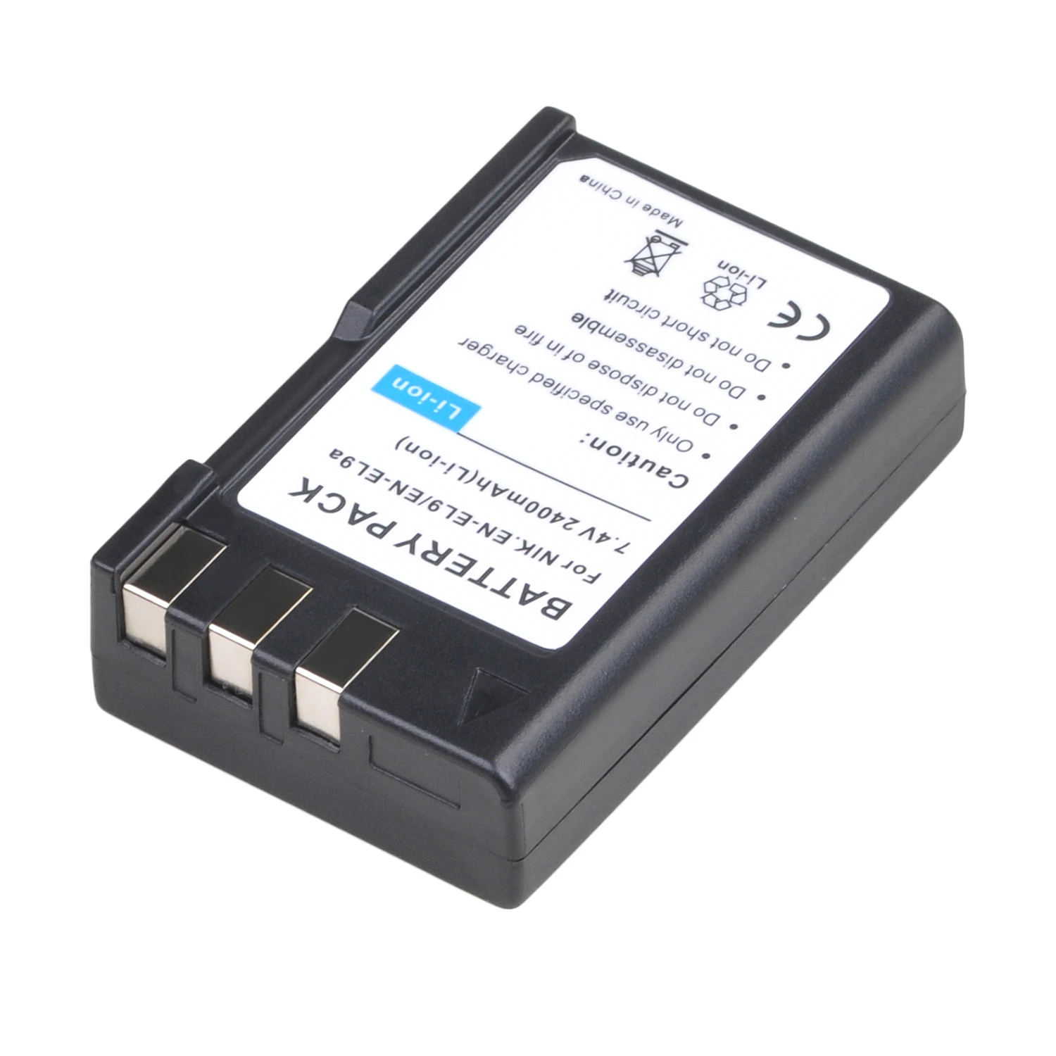 7 4 V 2400mAh EN-EL9 ENEL9 ENEL9a EN EL9 Сменный аккумулятор для цифровой камеры Nikon D40 D40X D60 D3000 D5000 |