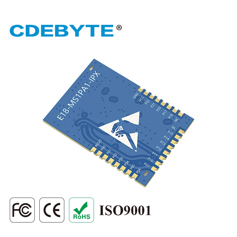 Ebyte E18 MS1PA1 IPX CC2530 2 4 ГГц ZigBee модуль UART IO PA CC2592 IPEX 20 дБм 100 мВт сетчатый передатчик и
