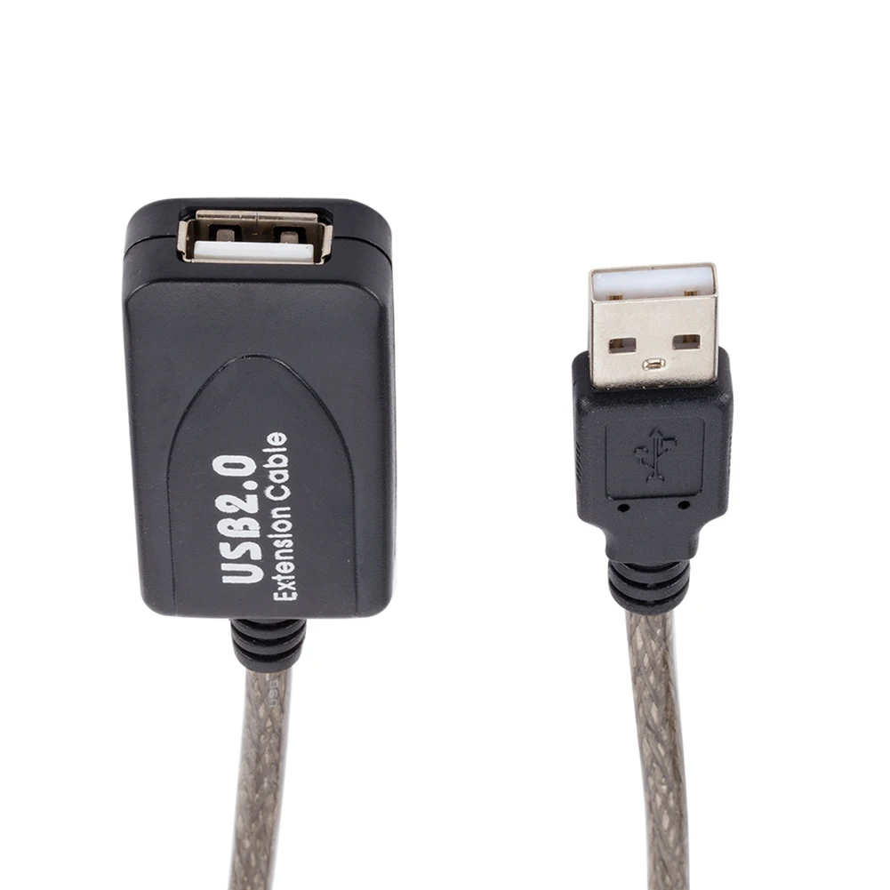 Кабель Удлинитель USB 2 0 Папа мама 10 м|Компьютерные кабели и разъемы| |
