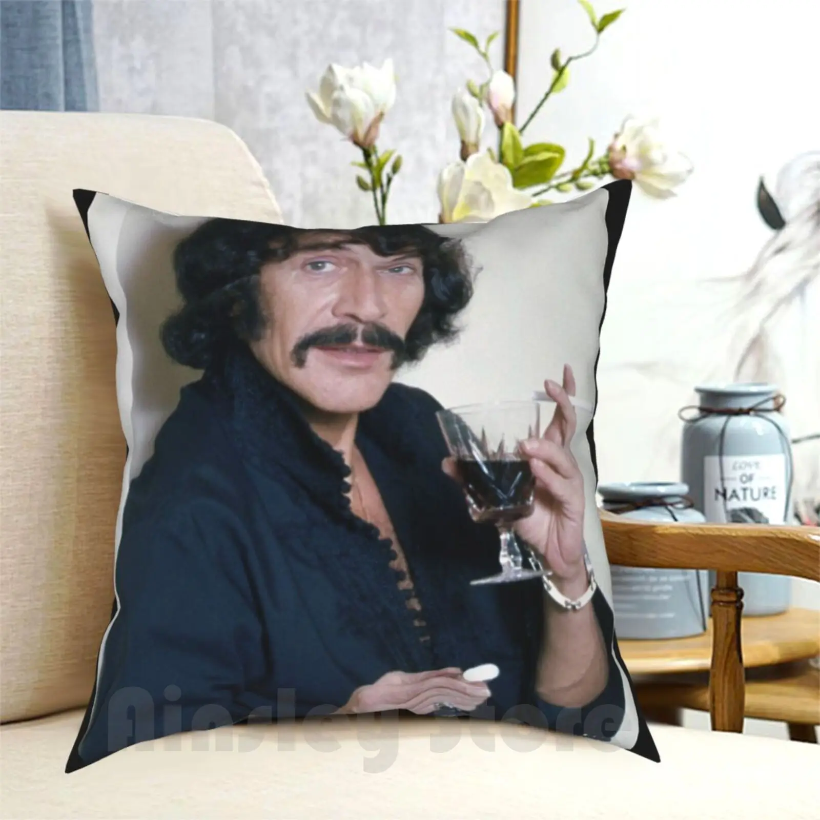 

Питер Wyngarde Подушка Чехол с принтом домашняя мягкая подушка DIY крышка Питер Wyngarde Джейсон King фотографии ностальгия забавные Стиль