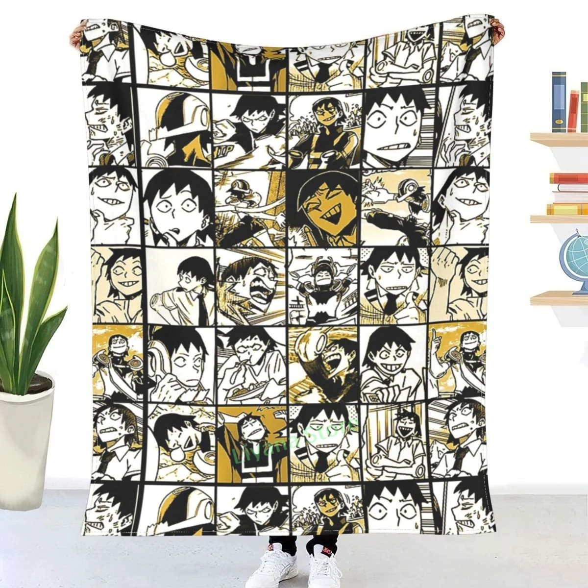 

Sero - Collage Color Version Throw Blanket 3D printed sofa bedroom decorative blanket children adult Christmas gift