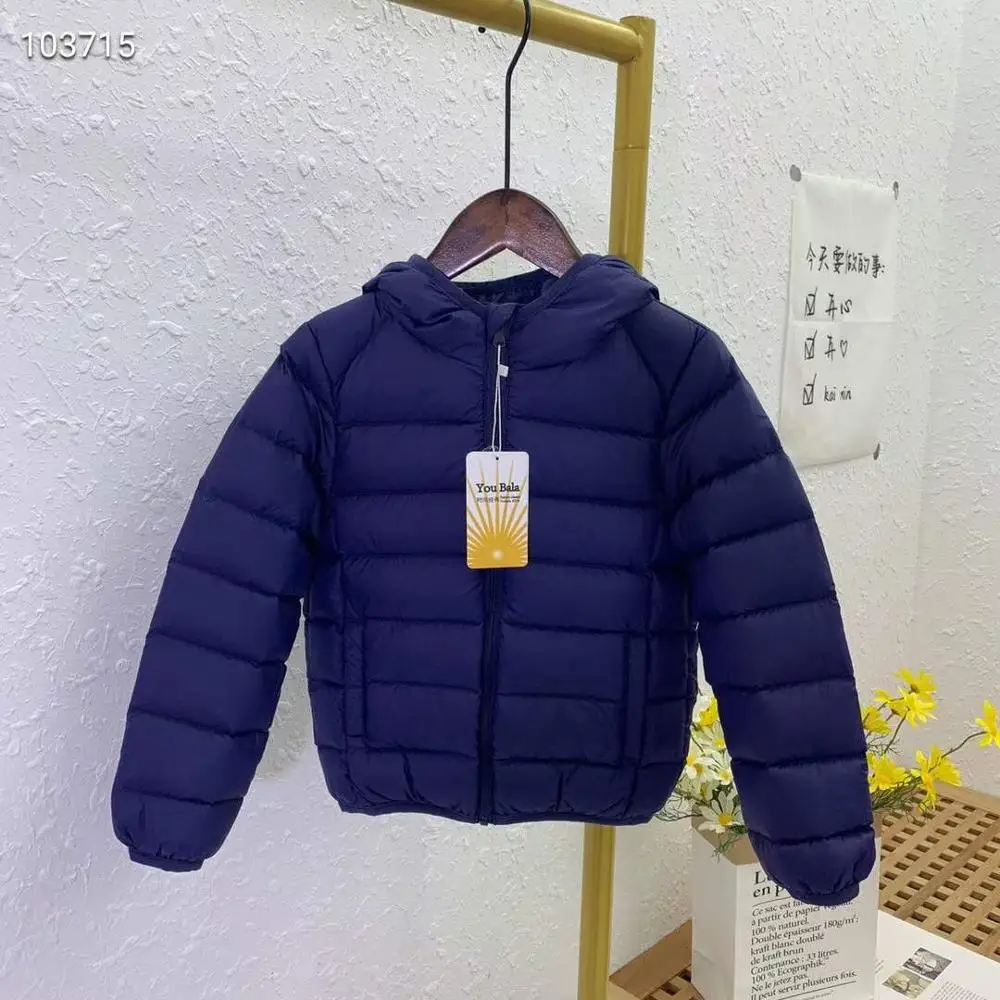 

Winter New Children Clothes Girl Duck cotton Coat high quality Boy Jacket