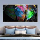 Африканский слон диких животных Картина на холсте настенные художественные плакаты и принты Современный домашний декор настенная живопись для Гостиная