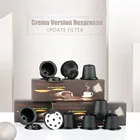 Многоразовые кофейные капсулы ICafilasNew Version Crema из нержавеющей стали для кофемашины Nespresso