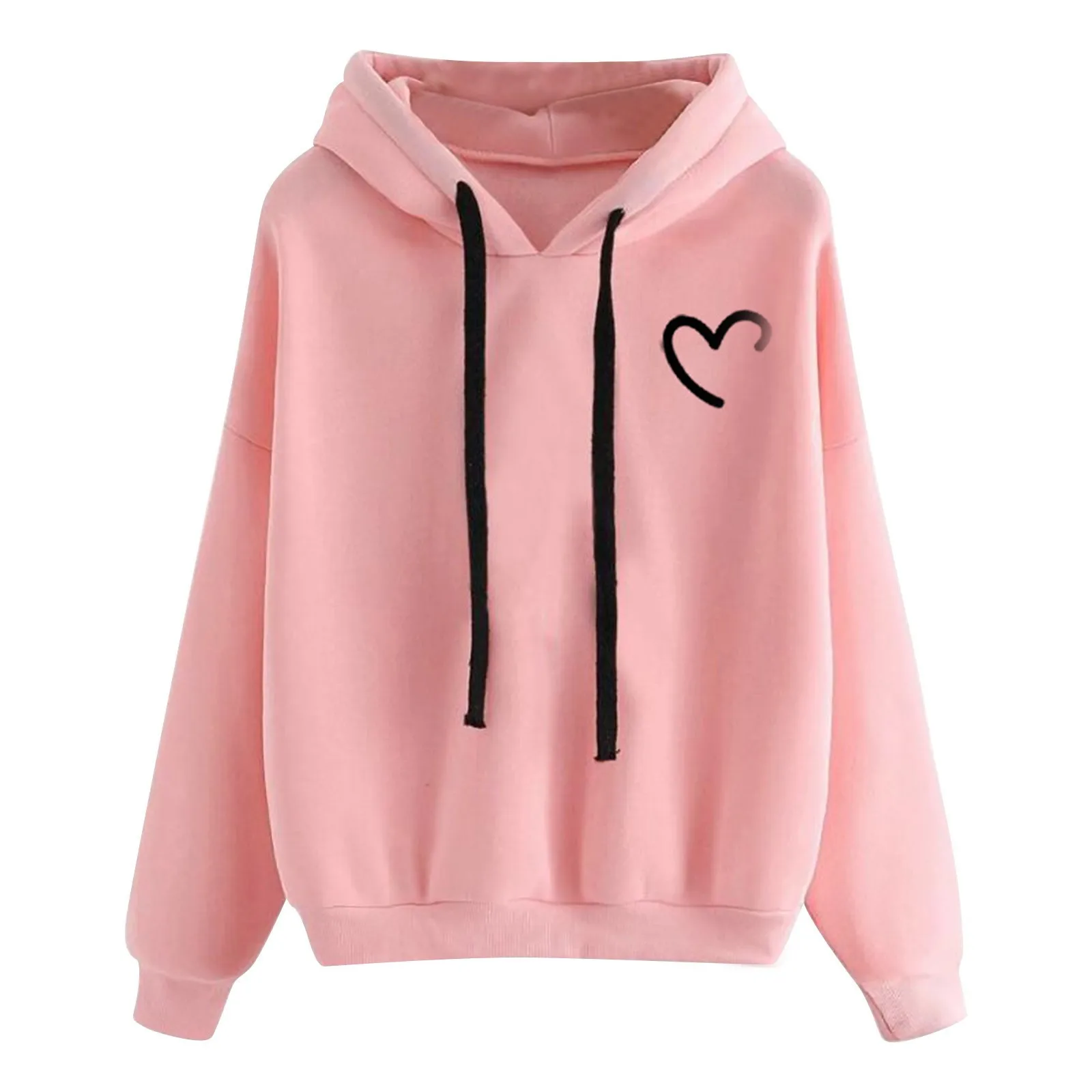 

Oversized Women Hoodie Harajuku Korean Sweatshirts Student Girls Long-sleeved Hooded Sweatshirt 2021 Casual Hoodies Top Pullover
