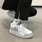 Женские кроссовки на платформе, повседневные дышащие кроссовки на вулканизированной подошве, 2021