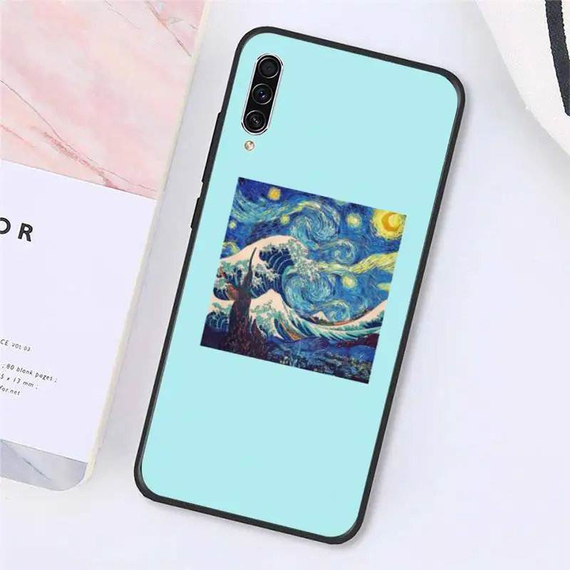 

The Big Wave of kanagawa Phone Cases For Samsung galaxy S 9 10 20 A 10 21 30 31 40 50 51 71 s note 20 j 4 2018 plus