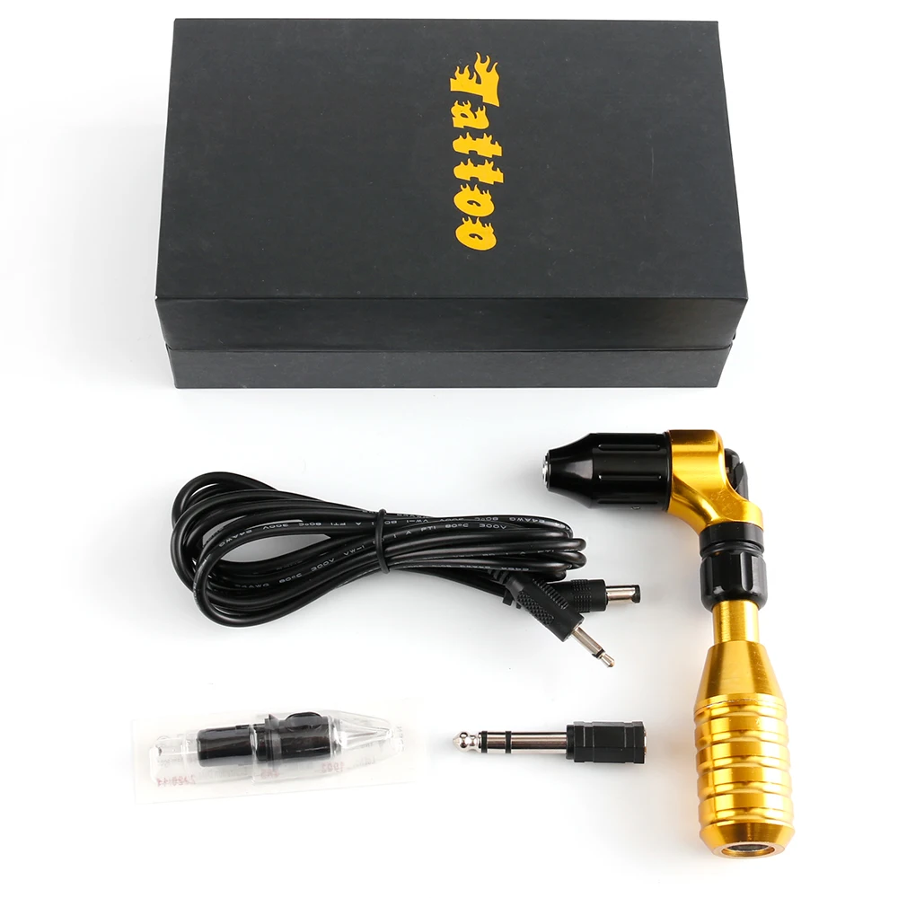 

Swiss Rotary Tattoo Machine Set for Permanent Make Up Machine Body Art Pgraded Version Motor Machine Gun