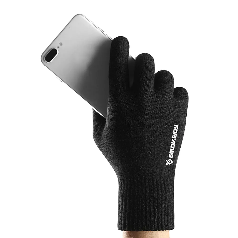 1 пара Polar Sport перчатки для смартфонов с сенсорным экраном флисовая подкладка