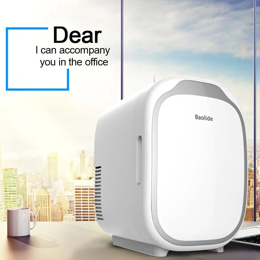 Автомобильный холодильник большой емкости 12 В 6 литров двойное использование