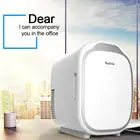 Автомобильный холодильник большой емкости 12 В, 6 литров, с функцией охлаждения, для дома и автомобиля