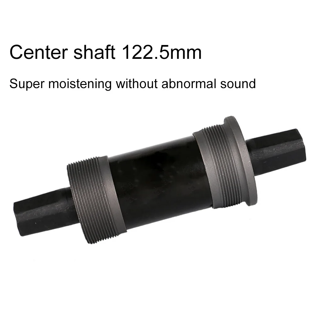 

Carbon Steel Bike Bottom Bracket Professional Square Hole High Performance Cycling Universal Replacement Parts With Screws