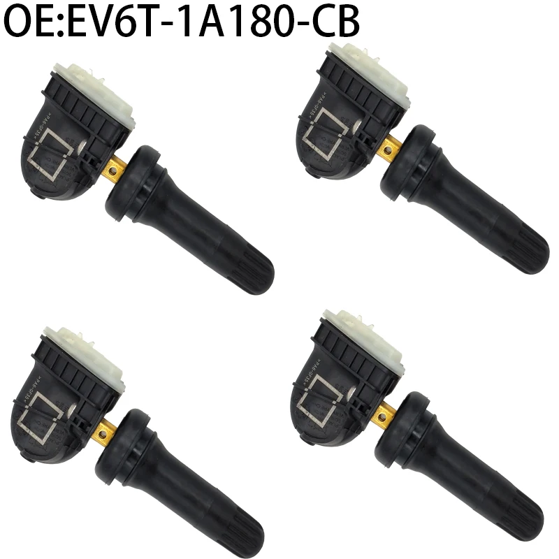 4 шт. TPMS EV6T-1A180-CB 433 МГц датчик контроля давления в шинах для Ford Fiesta Van Focus Grand C-Max B-Max