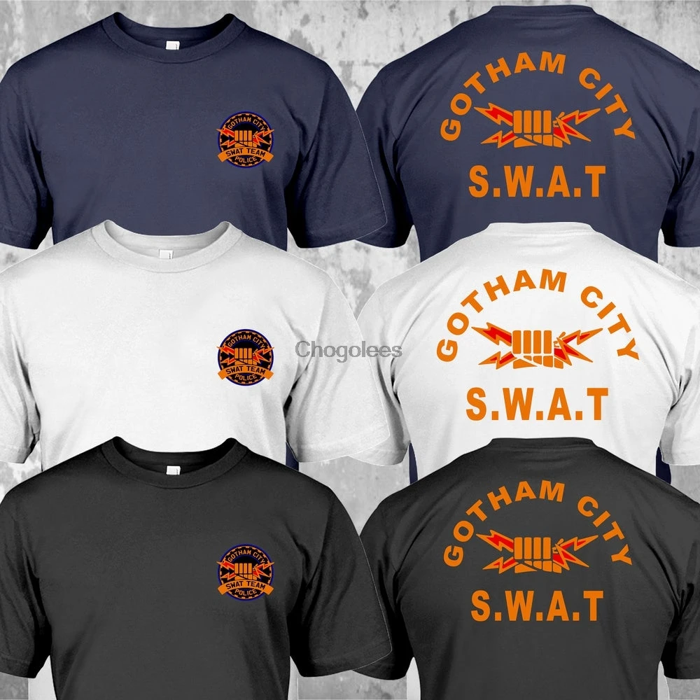 Новый отдел полиции Готэм Спецназ США футболка
