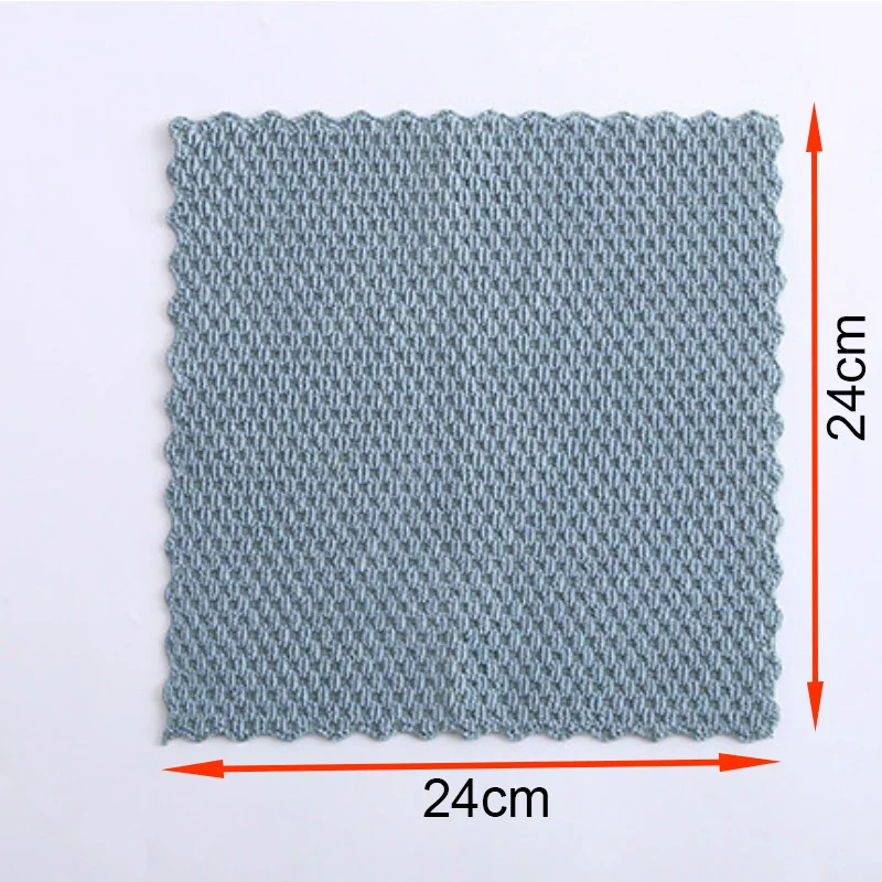 

4pc Kitchen Cleaning Cloth Anti-grease wiping rags efficient Super Absorbent Microfiber home washing dish kitchen Cleaning towel