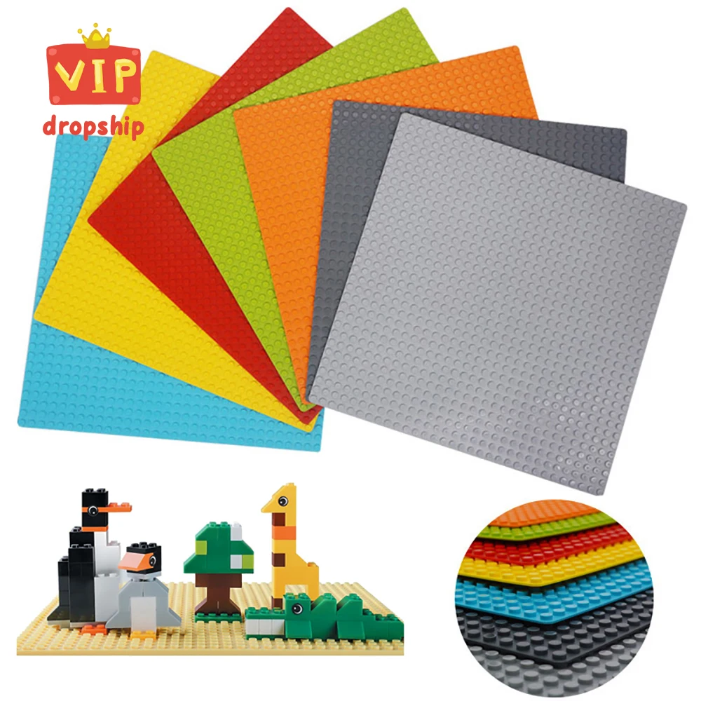 

Base Plate Large Size Big Baseplate Bottom Board for Figure DIY Building Block Toy Compatible with Lead Brand KIds Gifts