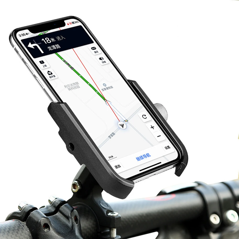 Алюминиевый держатель для телефона велосипеда MTB горный дорожный велосипед