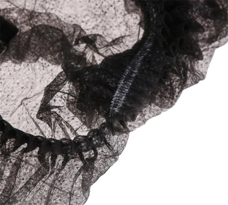 Одноразовые шапочки для душа из нетканого материала плиссированная