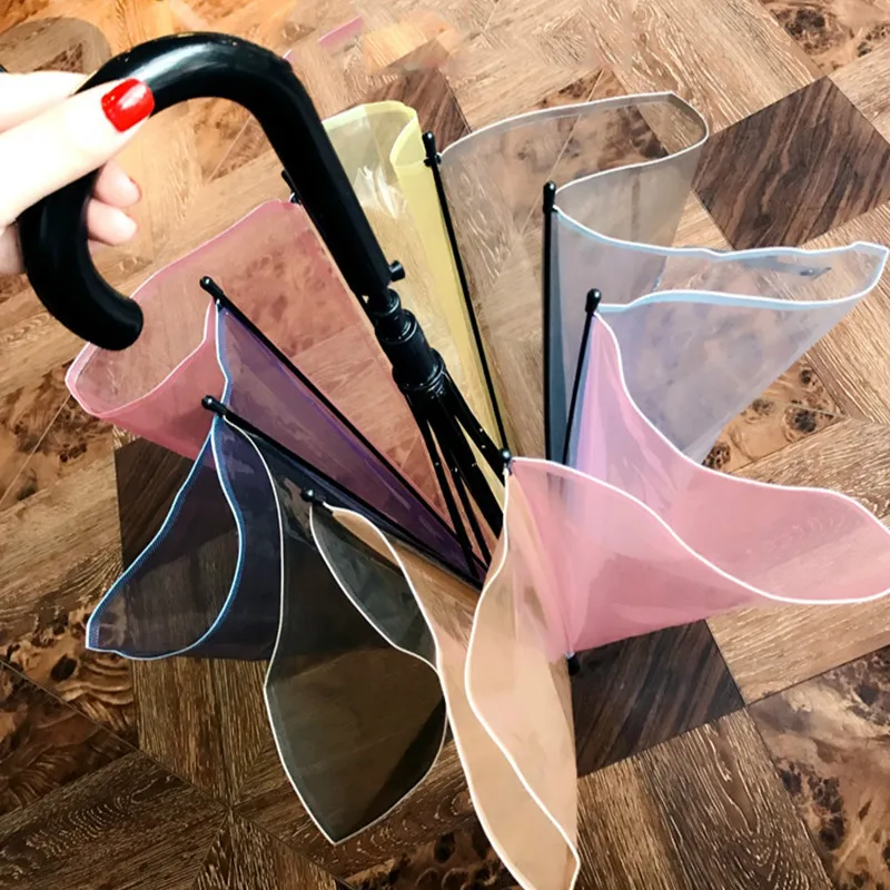 Эва (этиленвинилацетат) ложки с длинной ручкой прозрачный зонт красочные пузырь