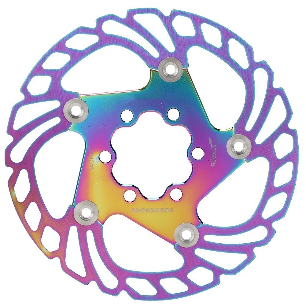 

Bike Disc Brake Rotors 6 Nails Cycling Accessory for Mountain Bicycle Plating Color