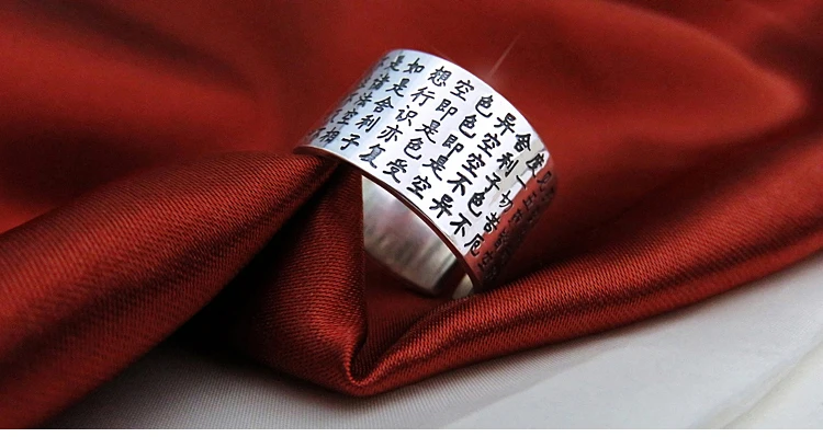 Новинка очаровательное серебряное кольцо с надписью для женщин винтажные