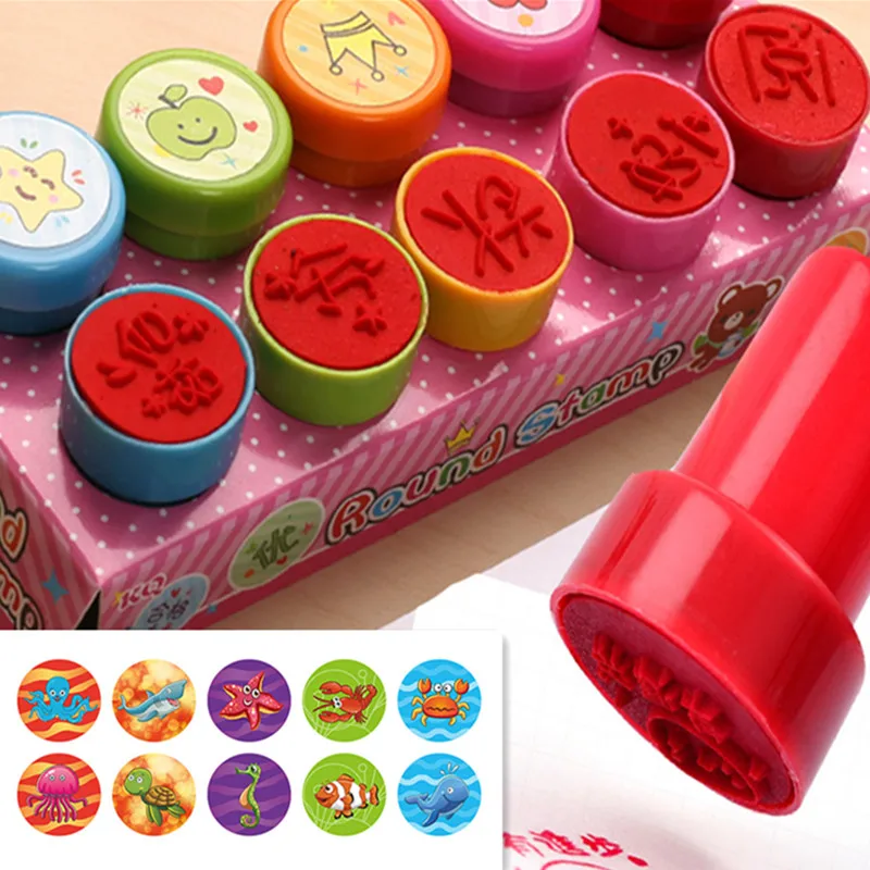 Круглый Многоцветный 10 шт. с милой пандой ребенка для скрапбукинга &quotсделай